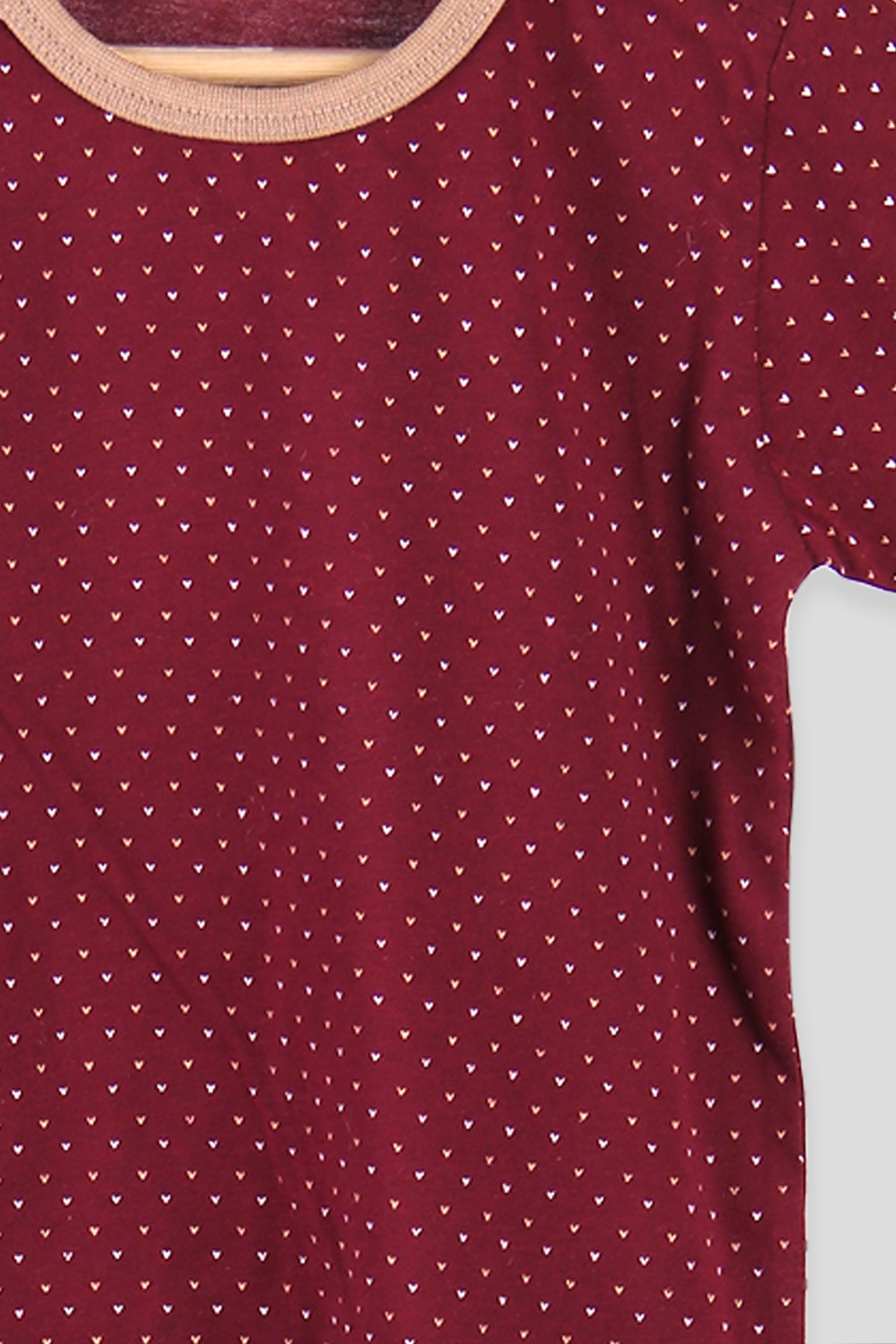 Breeze Ünisex Çocuk Şortlu Pijama Takımı Desenli Kahverengi (2-6 Yaş)
