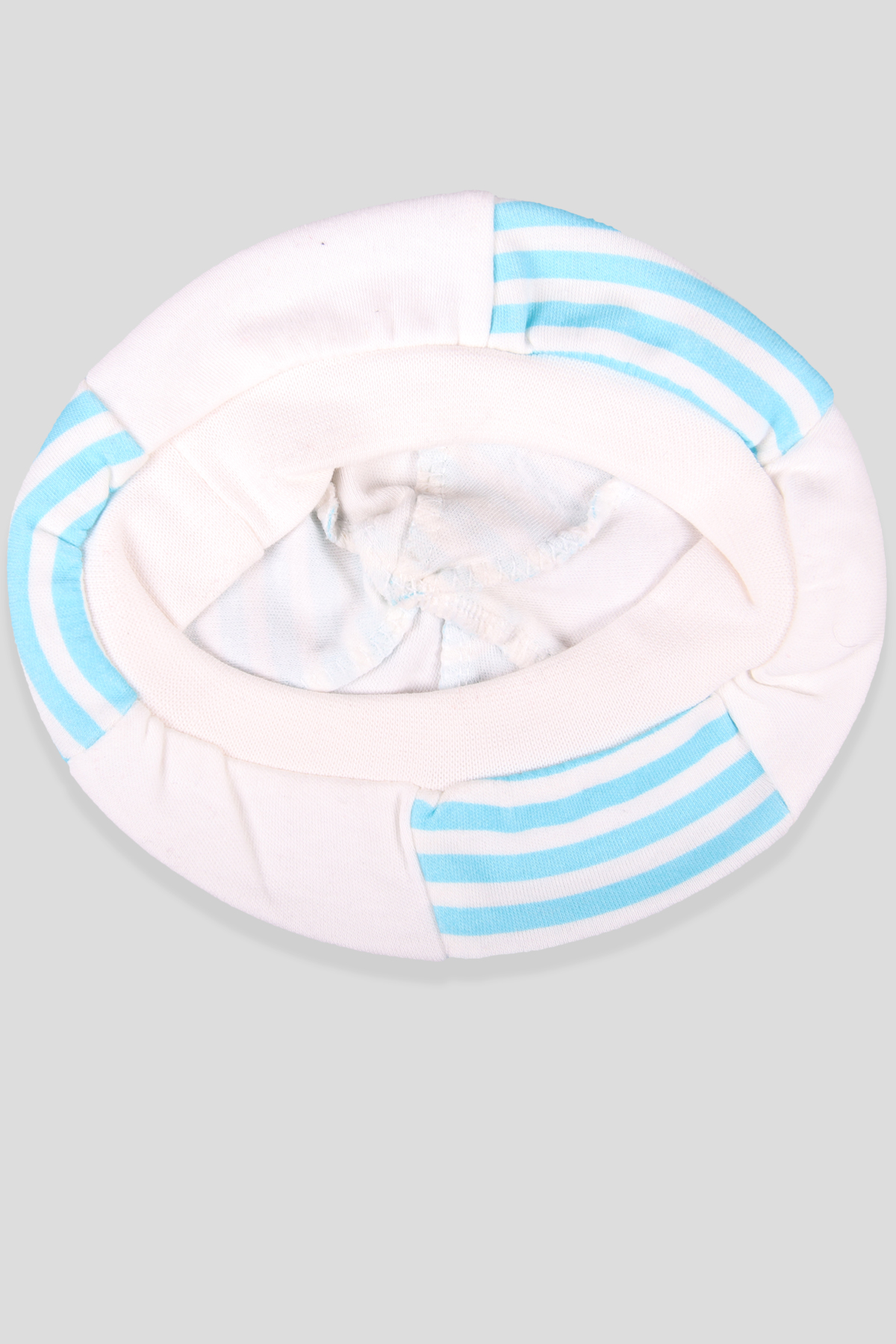 Breeze Yeni Doğan Bebek Şapkası Çizgili Mavi (Standart)