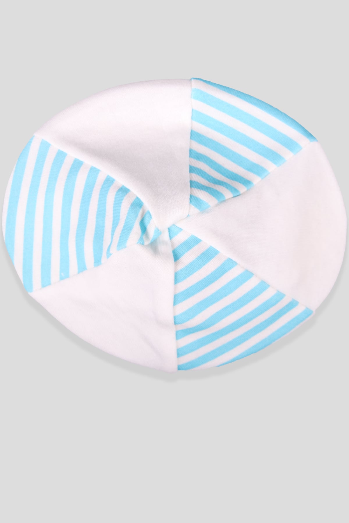 Breeze Yeni Doğan Bebek Şapkası Çizgili Mavi (Standart)