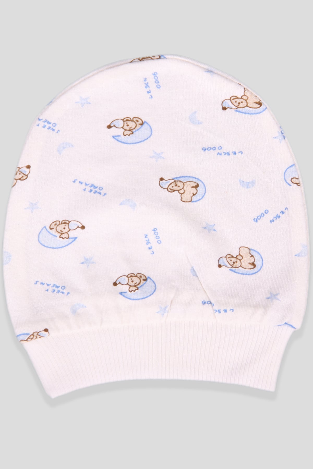 Breeze Yeni Doğan Bebek Şapkası Mavi (Standart)