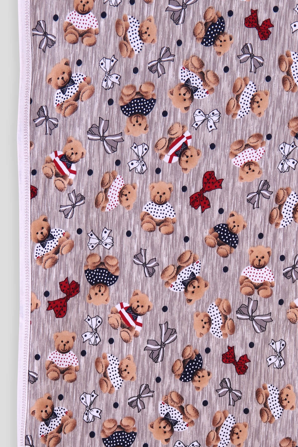 Breeze Yenidoğan Bebek Battaniyesi Ayıcıklı (76 x 88 ) Kahverengi