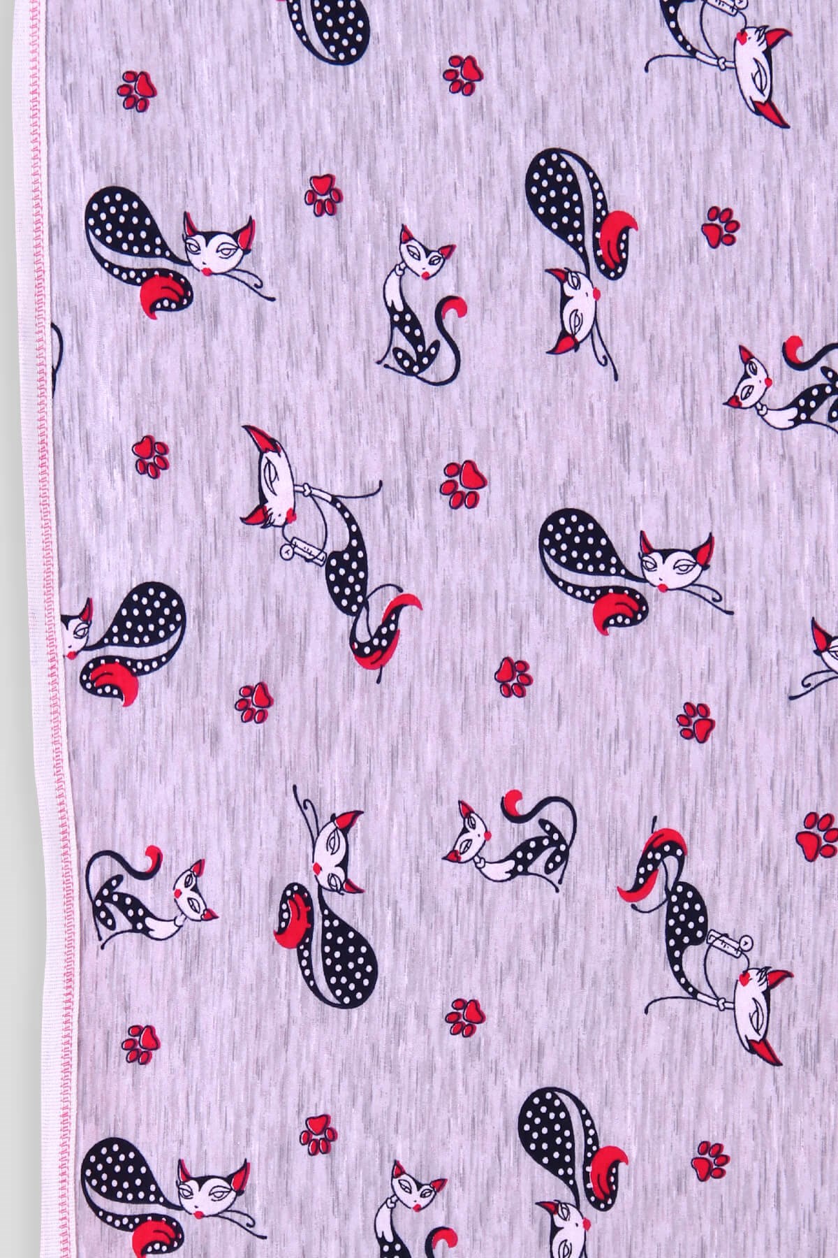 Breeze Yenidoğan Bebek Battaniyesi Kedili (77 x 87 ) Fuşya
