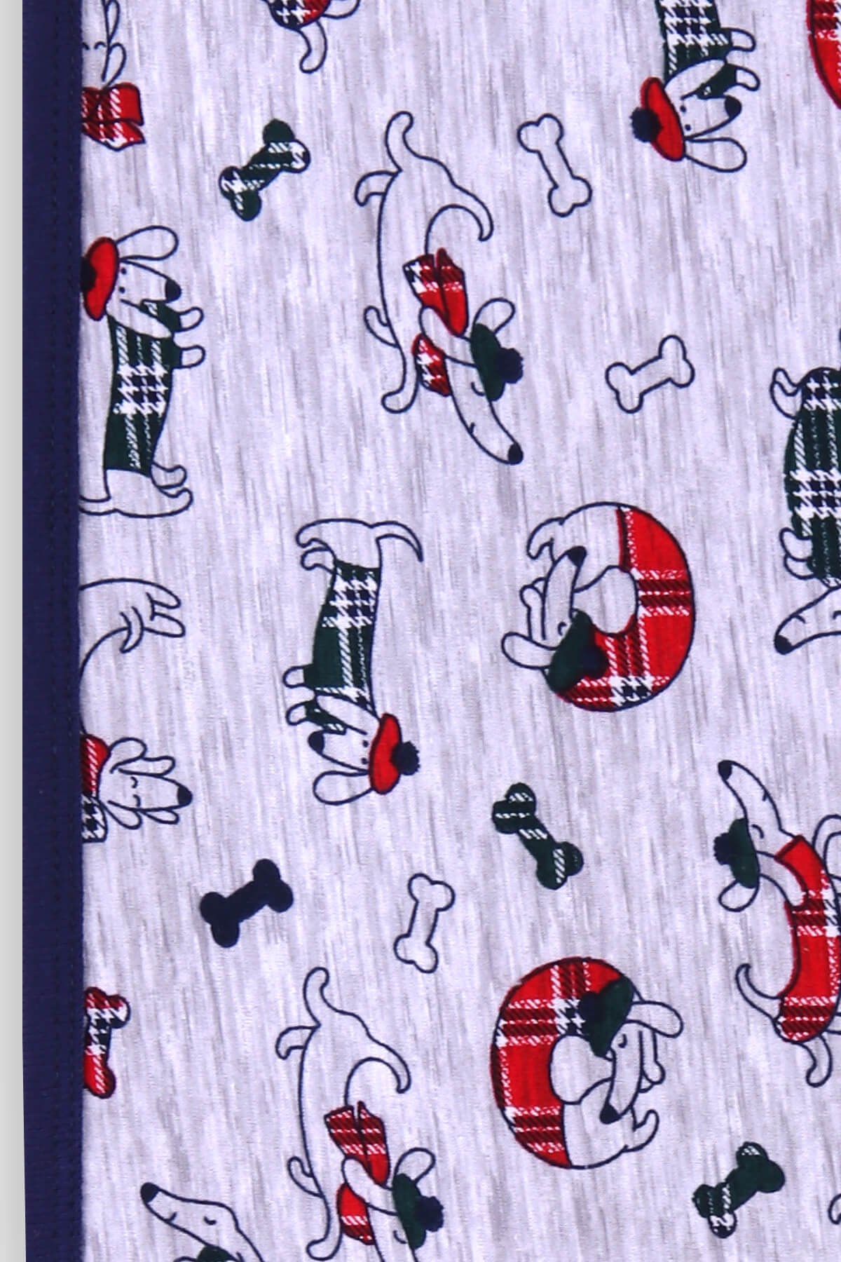 Breeze Yenidoğan Bebek Battaniyesi Köpekli (76 x 88 ) Gri
