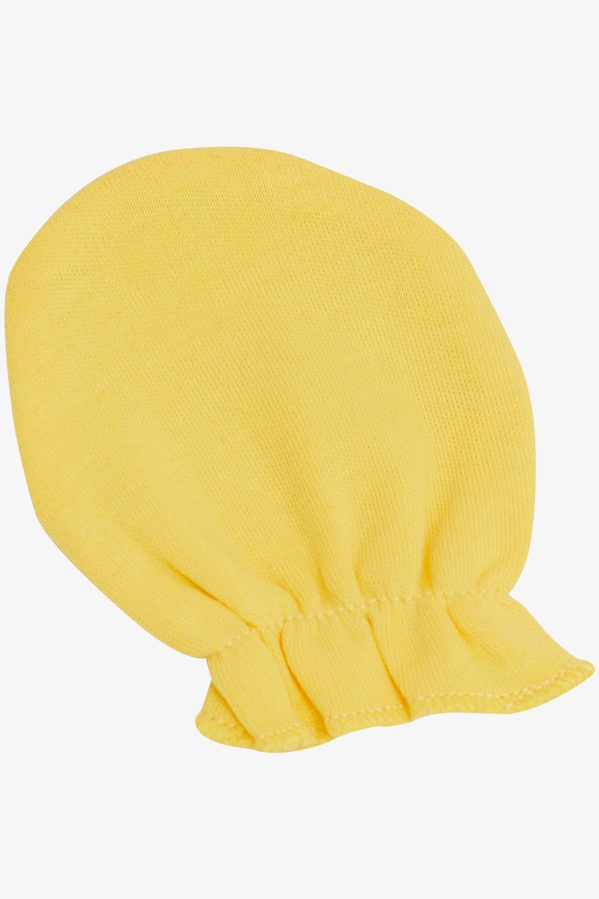 Breeze Yenidoğan Bebek Eldiven Basic Sarı
