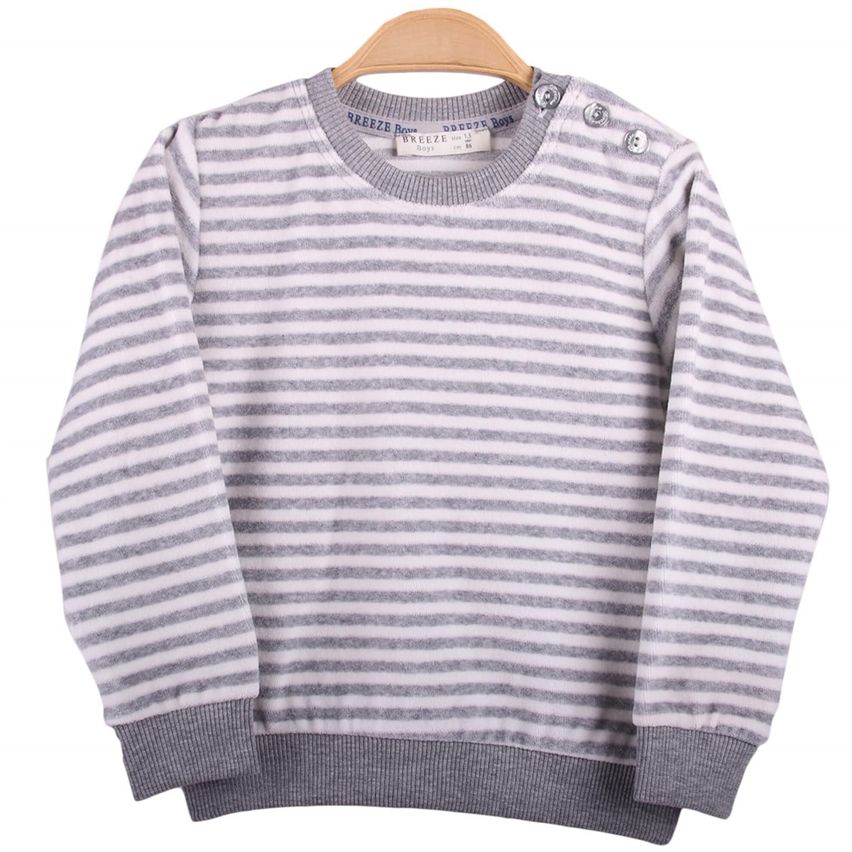 BREEZEE12262-113Çizgili Sweat