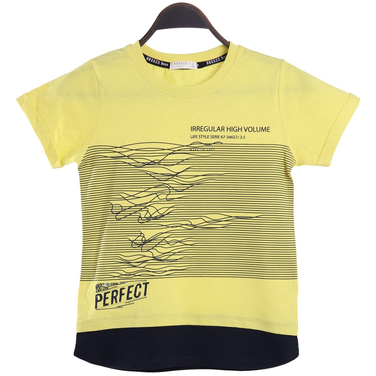 T-ShirtBREEZE1212-015Çizgili T-Shirt