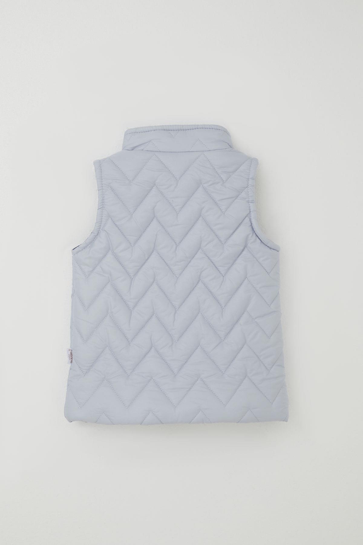 Donino Erkek Çocuk Eşofman Takımı Aslan Baskılı Zikzaklı Mikro Yelekli Açık Kahverengi (2-5 Yaş)