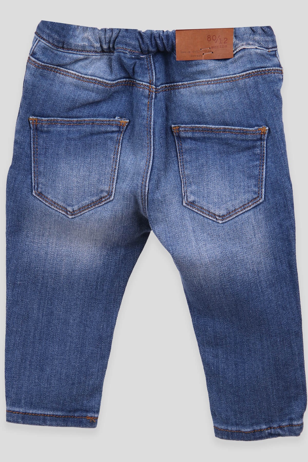 E&H Erkek Bebek Kot Pantolon Mavi (9 Ay-3 Yaş)