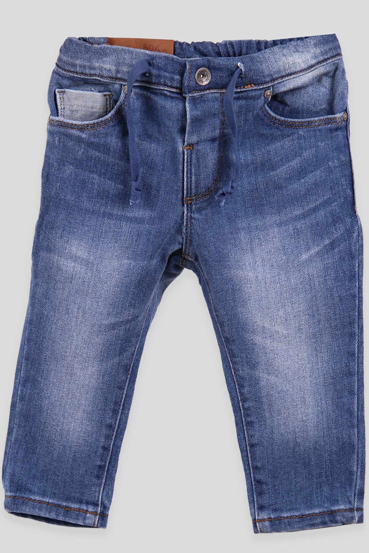 E&H Erkek Bebek Kot Pantolon Mavi (9 Ay-3 Yaş)