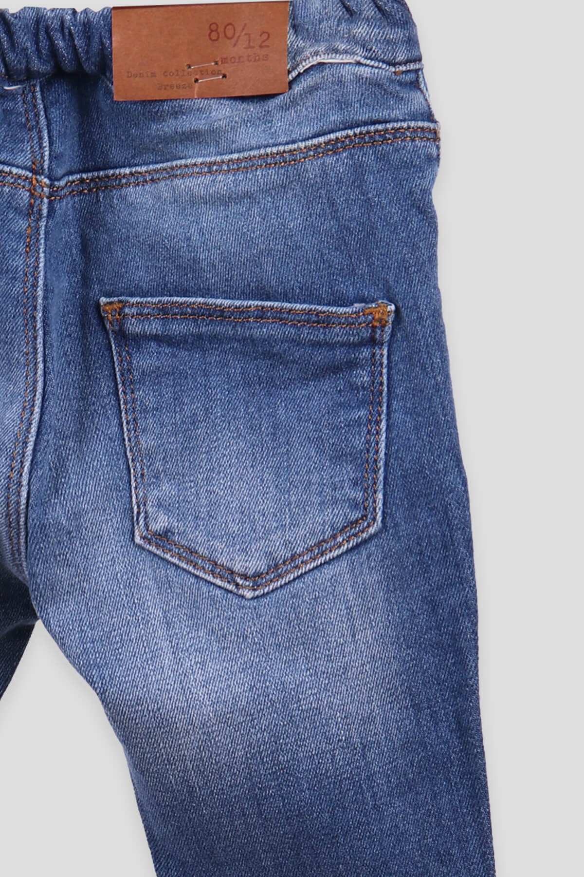 E&H Erkek Bebek Kot Pantolon Mavi (9 Ay-3 Yaş)