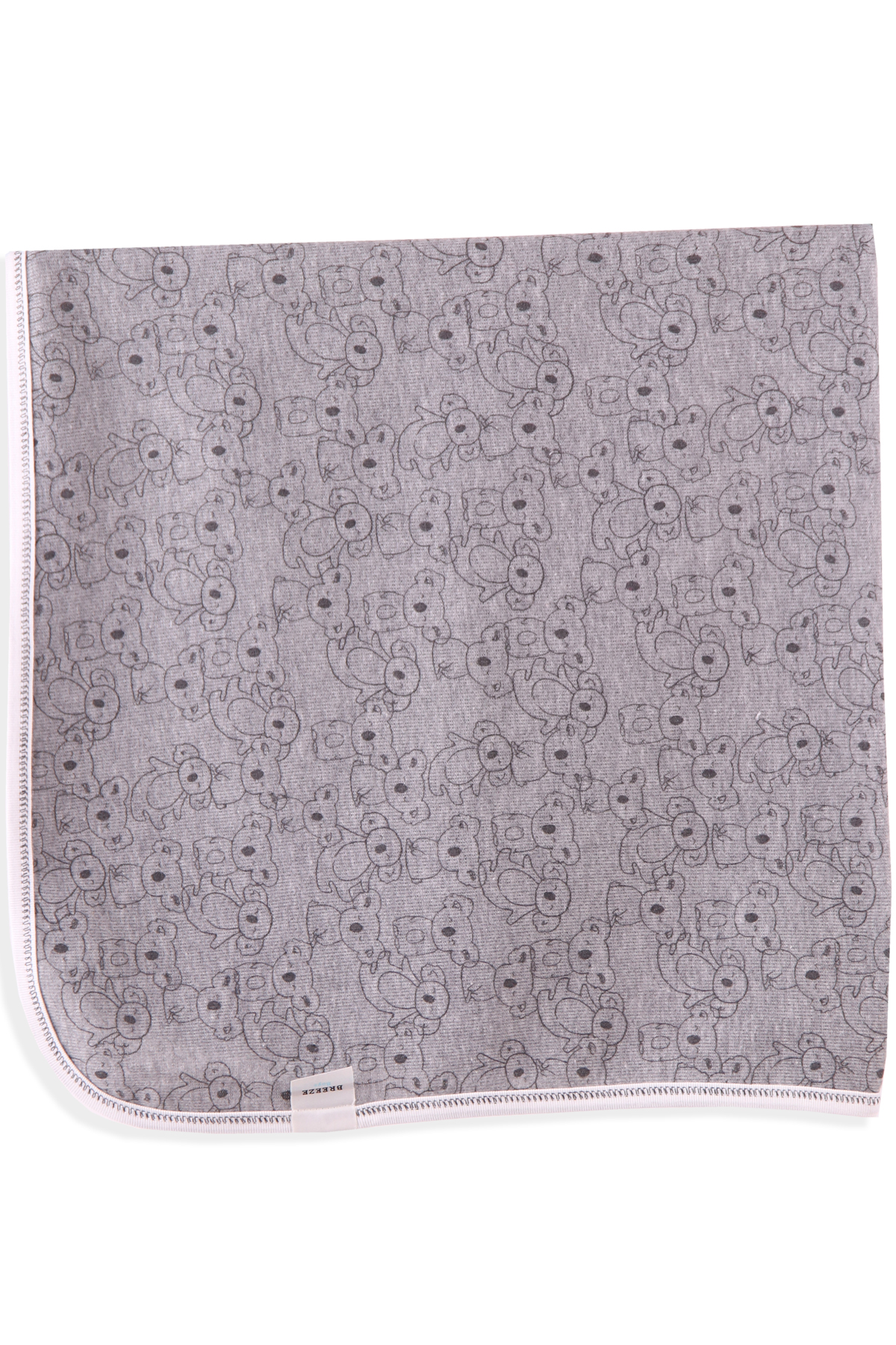 Erkek Bebek Battaniyesi Ayıcıklı Füme (75 x 85) BREEZE