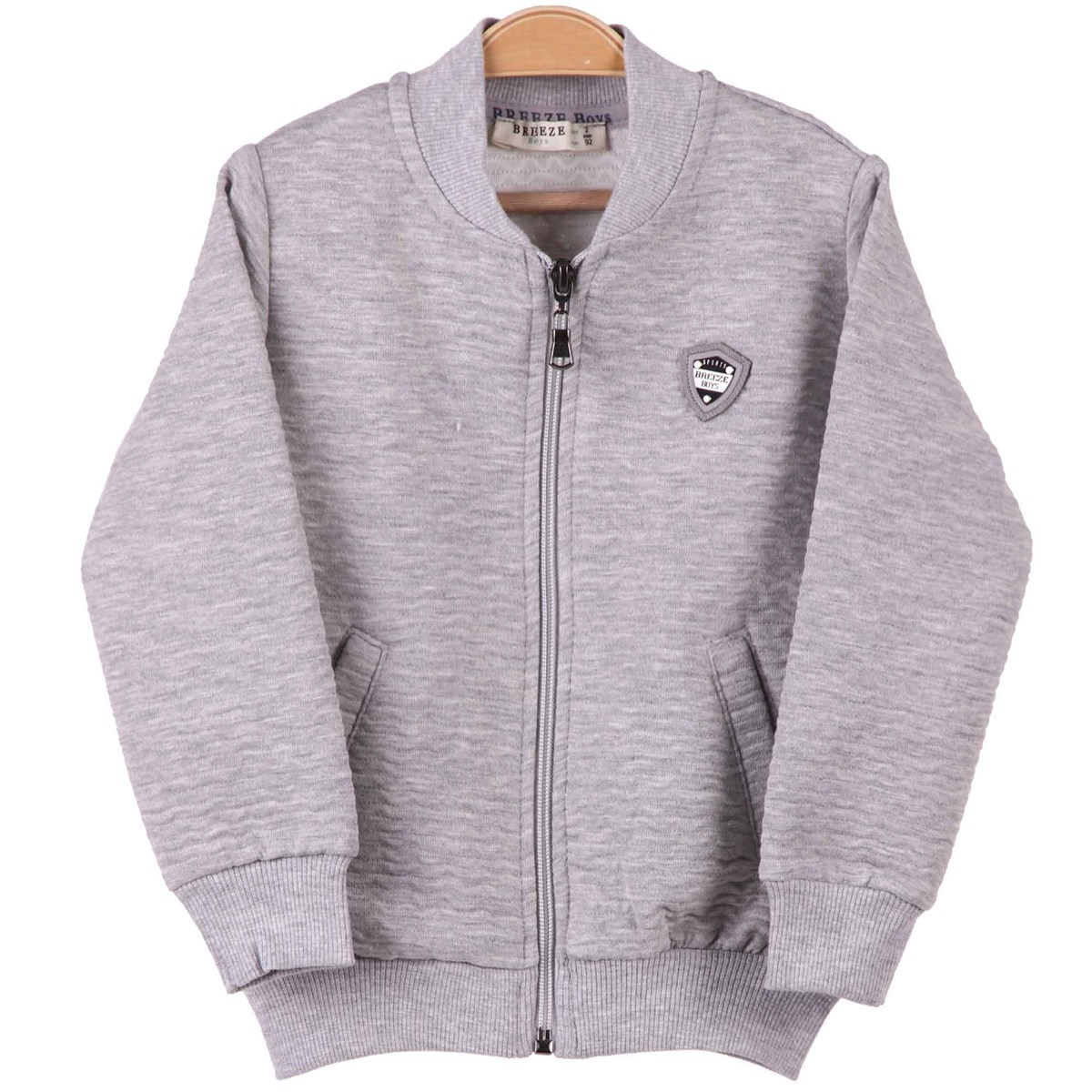 Erkek Çocuk Hırka Gri (2-6 Yaş) BREEZE