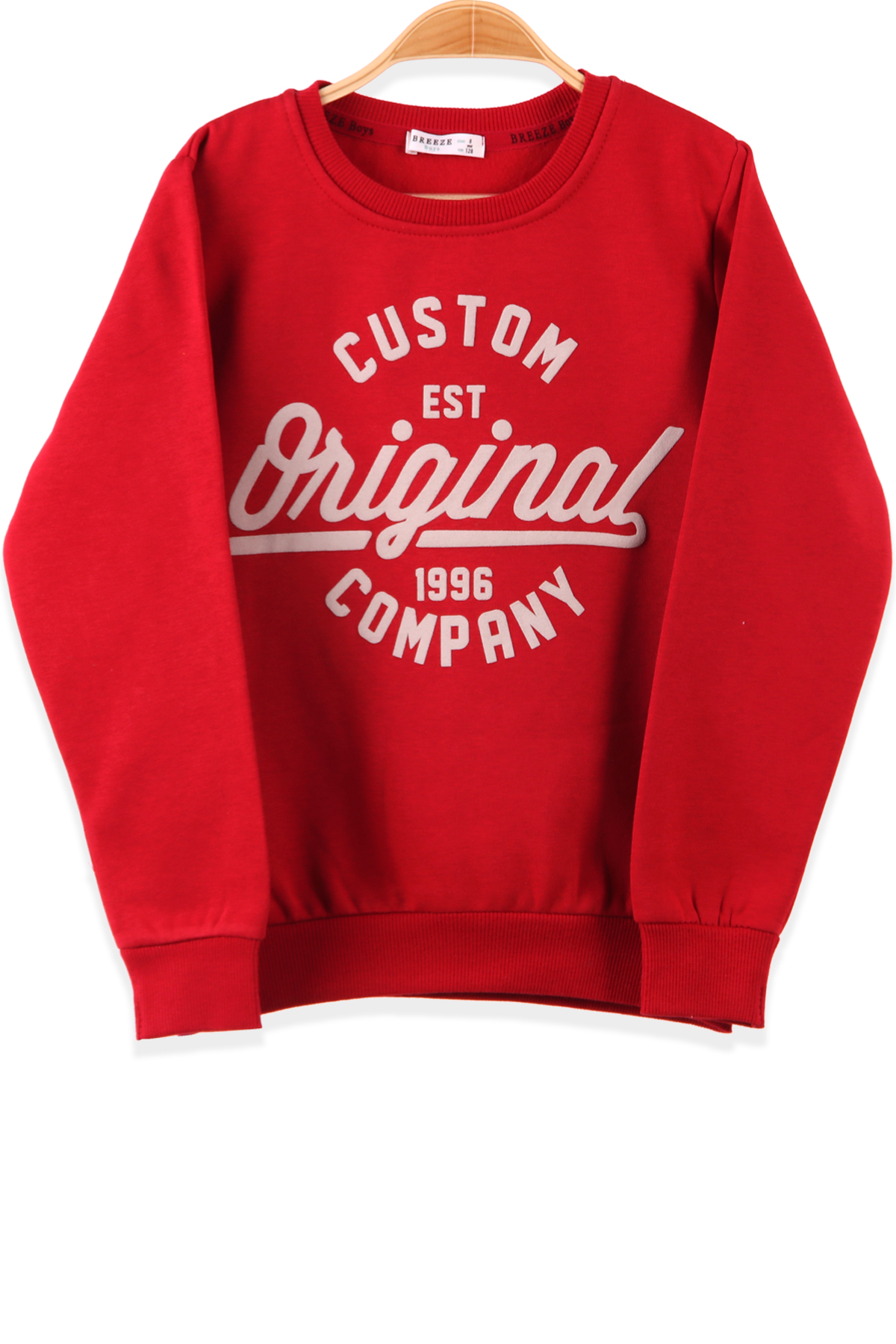 Erkek Çocuk Sweatshirt Kırmızı (8-14 Yaş) BREEZE