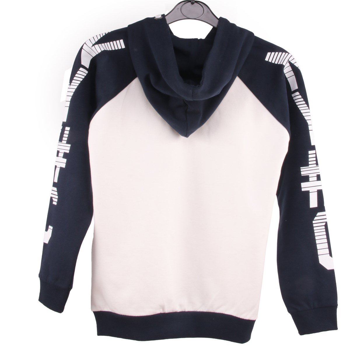 Erkek Çocuk Kapşonlu Sweatshirt Breeze Lacivert-Beyaz