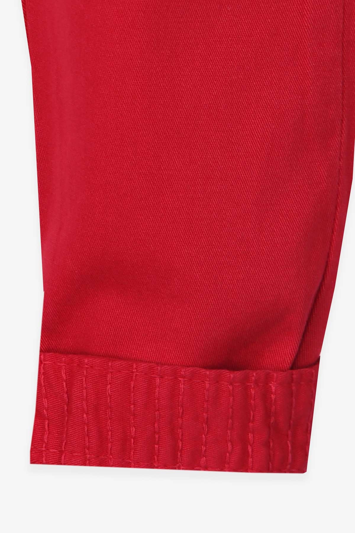 ESCABEL Erkek Çocuk Kot Pantolon Kırmızı (1-4 Yaş)