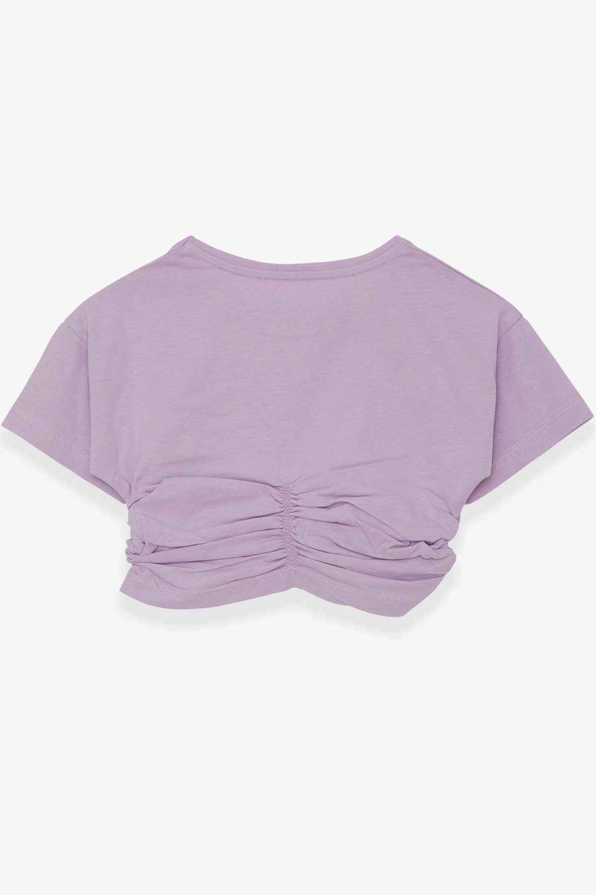 Escabel Kız Çocuk Tişört Basic Lila (5-14 Yaş)