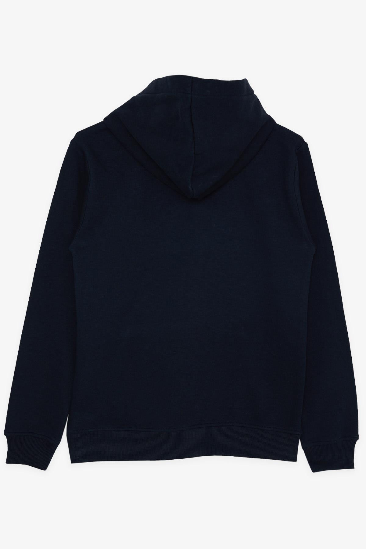 EXPORT Erkek Çocuk Sweatshirt Oyun Konsolu Baskılı Lacivert (9-15 Yaş)
