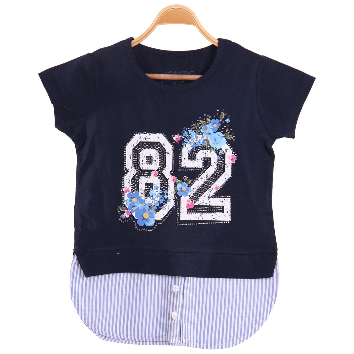 T-ShirtBREEZE12327-005Gömlek  Detaylı T-Shirt