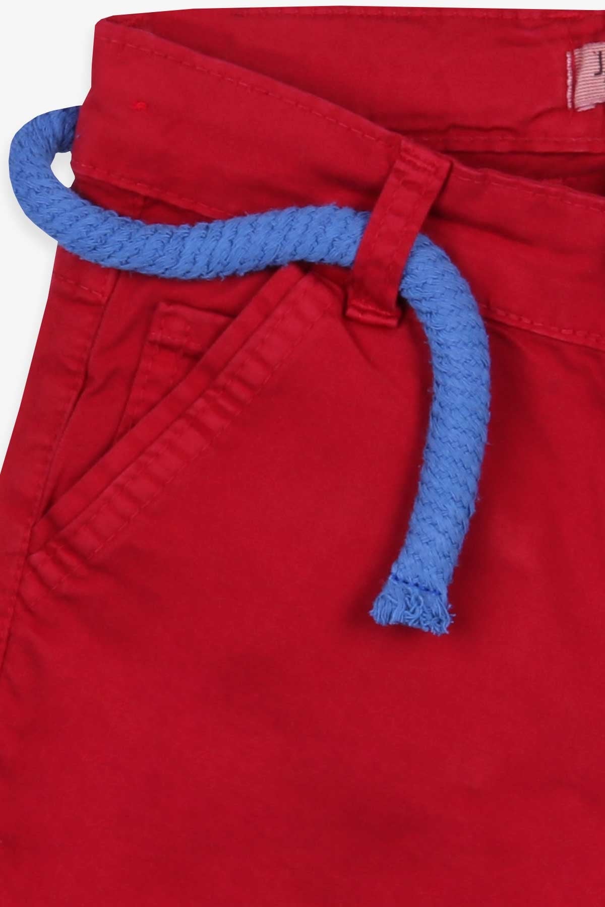 Jack Lions Erkek Çocuk Gabardin Kapri Baskılı Bordo (5-16 Yaş)