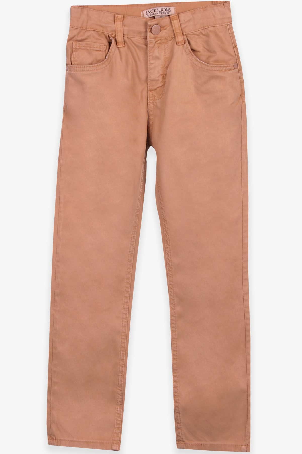 Jack Lions Erkek Çocuk Gabardin Pantolon Basic Açık Kahverengi (8-16 Yaş)