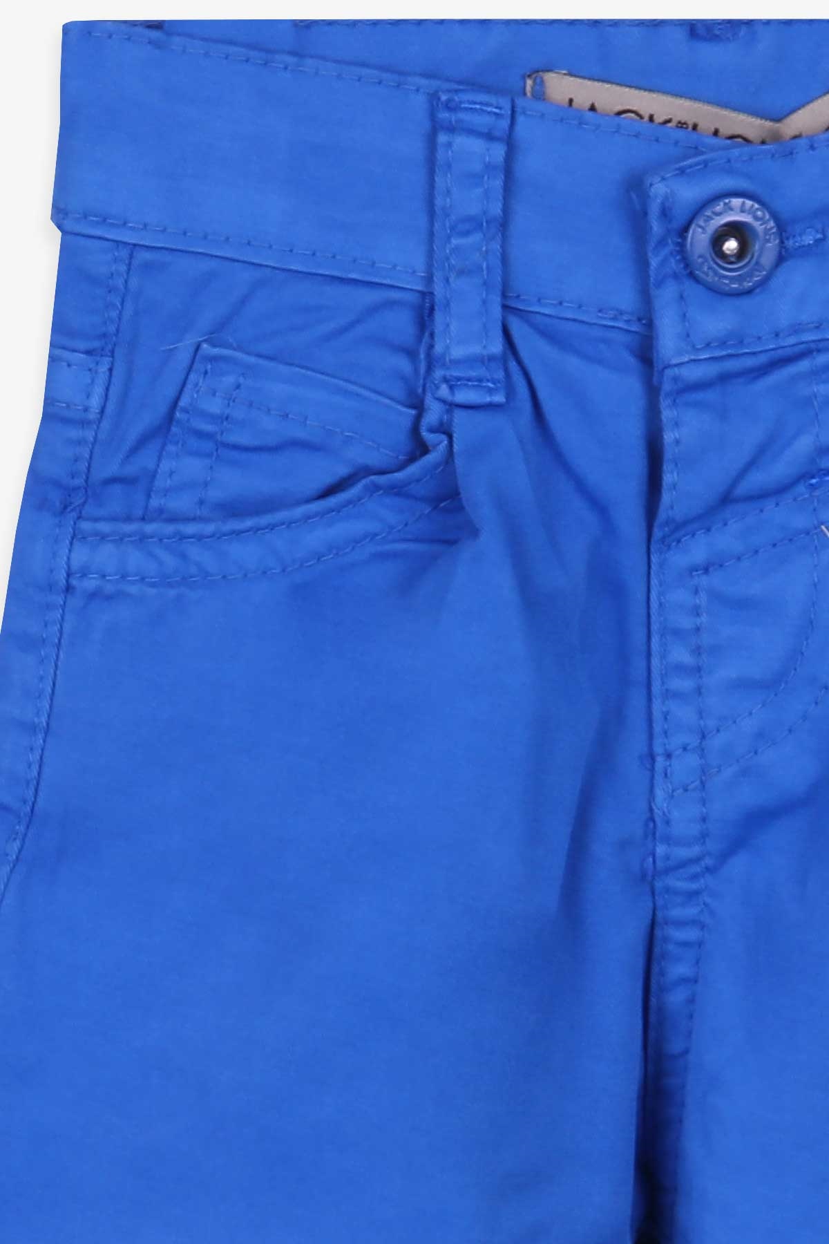 Jack Lions Erkek Çocuk Gabardin Pantolon Basic Saks Mavisi (1-4 Yaş)