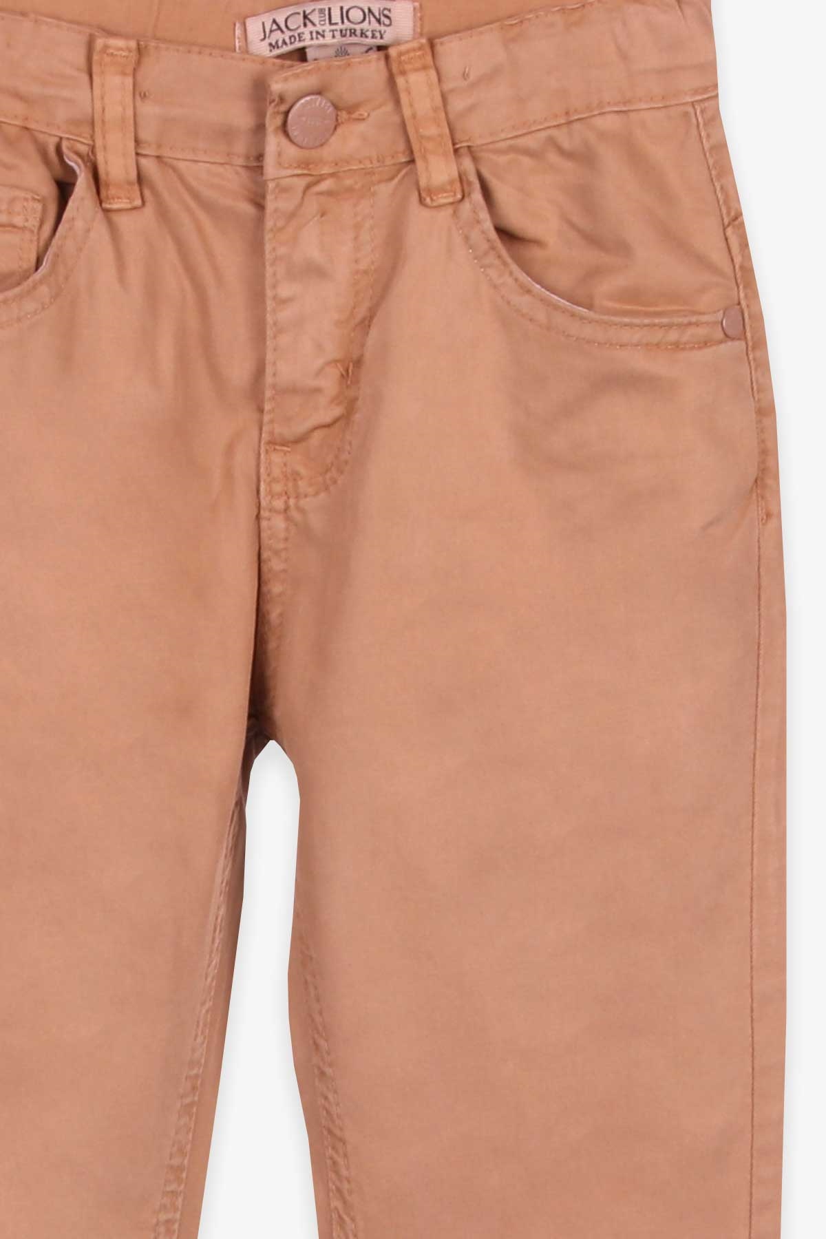 Jack Lions Erkek Çocuk Gabardin Pantolon Basic Açık Kahverengi (8-16 Yaş)