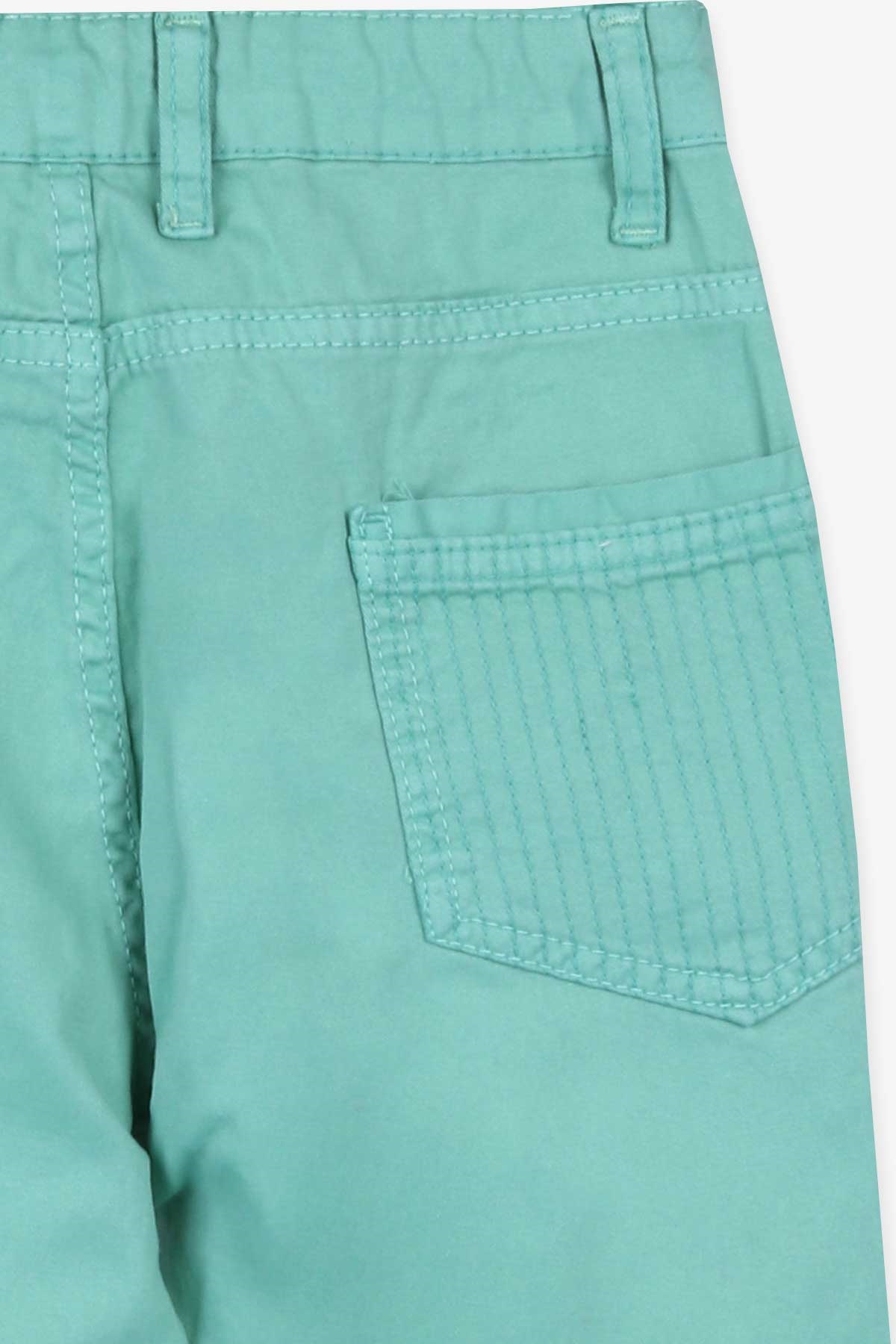 Jack Lions Erkek Çocuk Gabardin Pantolon Basic Su Yeşili (9-16 Yaş)