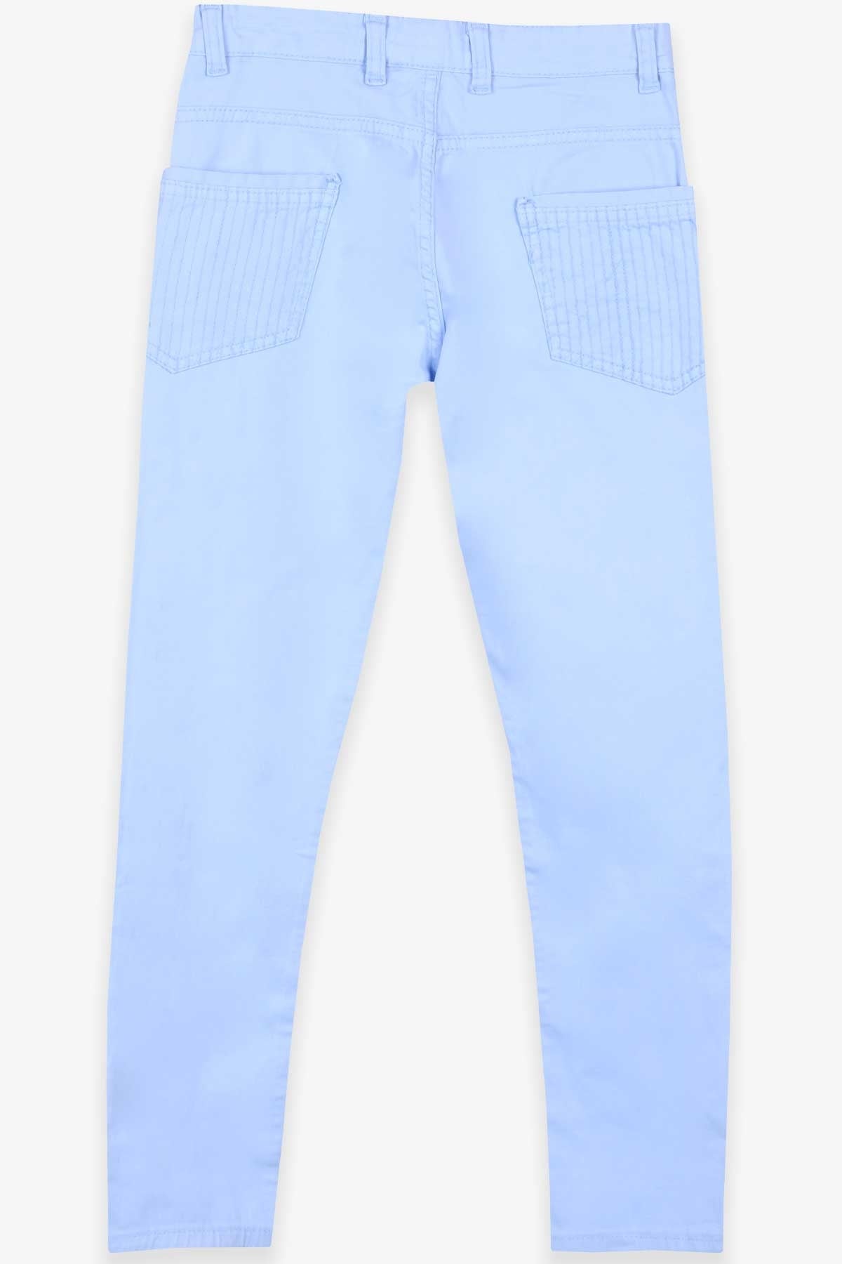 Jack Lions Erkek Çocuk Pantolon Gabardin Buz Mavisi (10-16 Yaş)