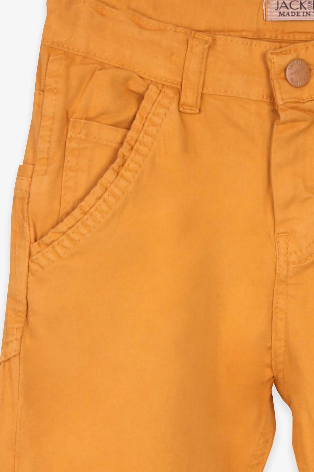 Jack Lions Erkek Çocuk Pantolon Gabardin Hardal Sarı (9-16 Yaş)