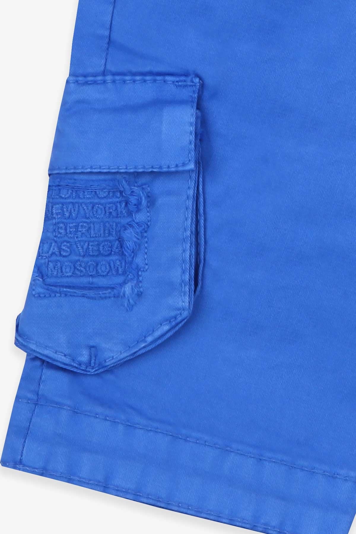 Jack Lions Erkek Çocuk Şort Basic Saks Mavisi (1-4 Yaş)