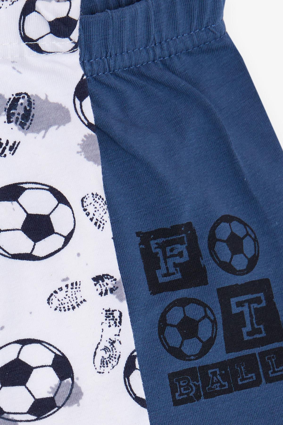 KATAMİNO Erkek Çocuk 2 li Boxer Futbol Temalı Karışık Renk (1-12 Yaş)