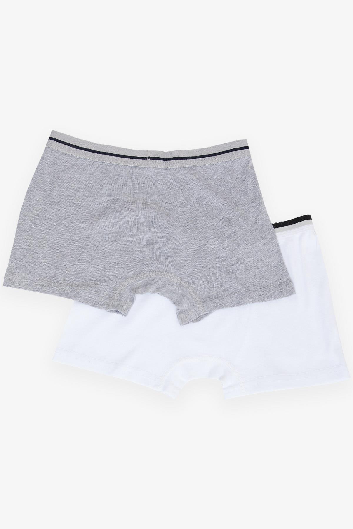 KATAMİNO Erkek Çocuk Boxer 2 li Basic Karışık Renk (11-12 Yaş)