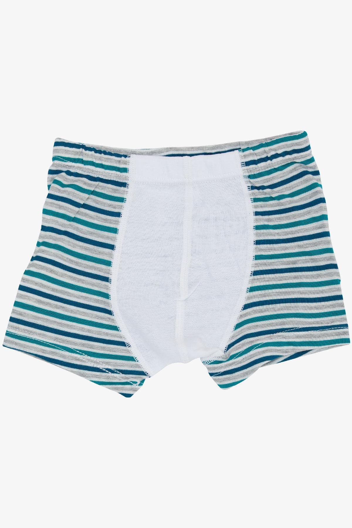 Katamino Erkek Çocuk Boxer Çizgili Karışık Renk (1-3 Yaş)