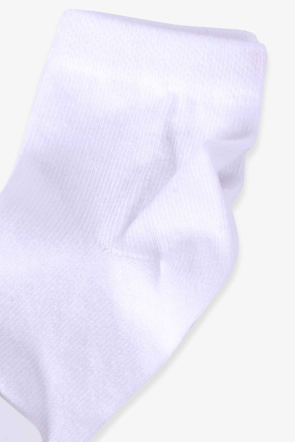 Katamino Erkek Çocuk Soket Çorap Beyaz (1-2-13-14 Yaş)