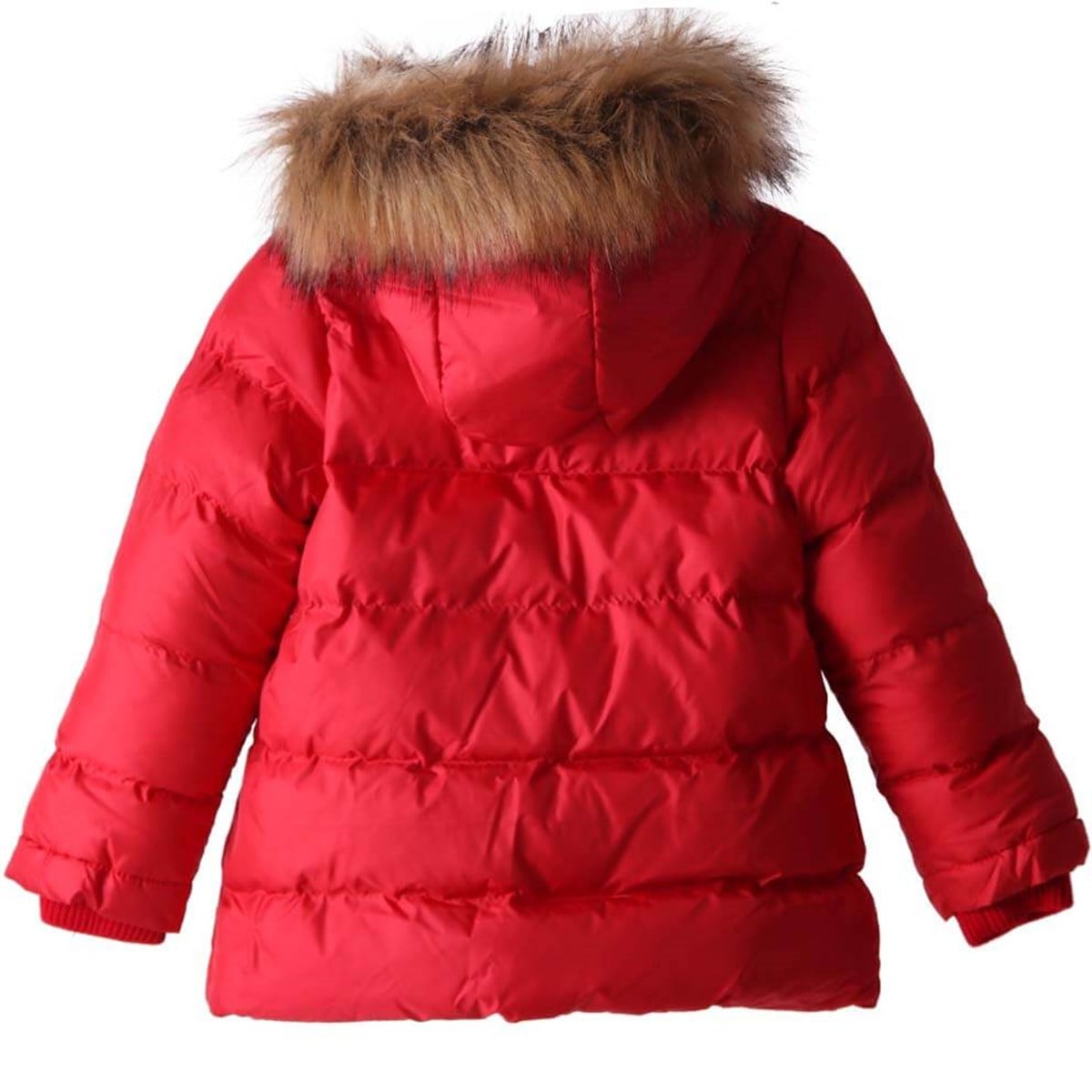 Kız Çocuk Mont Kürklü Kırmızı (3-6 Yaş) BREEZE