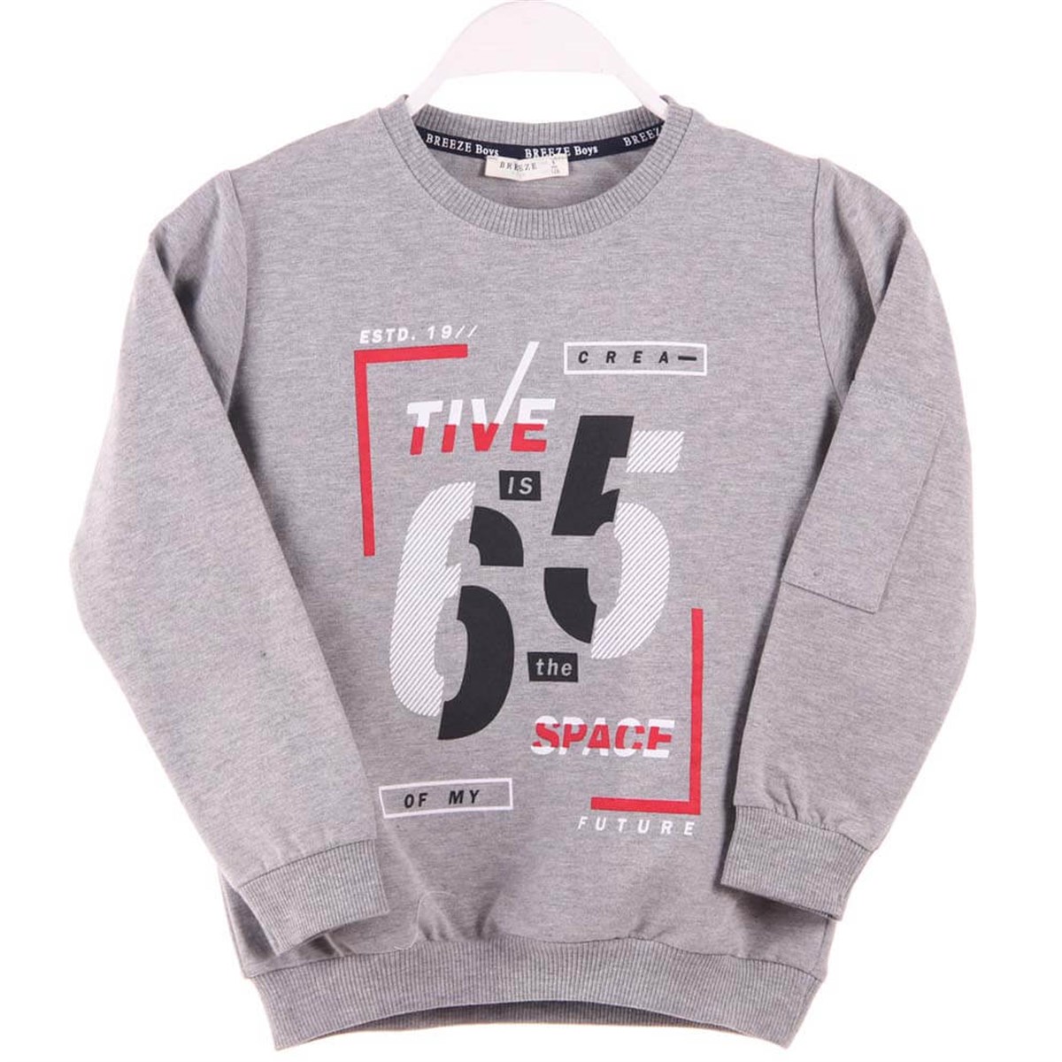 Sweatshirt & KazakE&H12228-51Kolu Fermuarlı Sweat