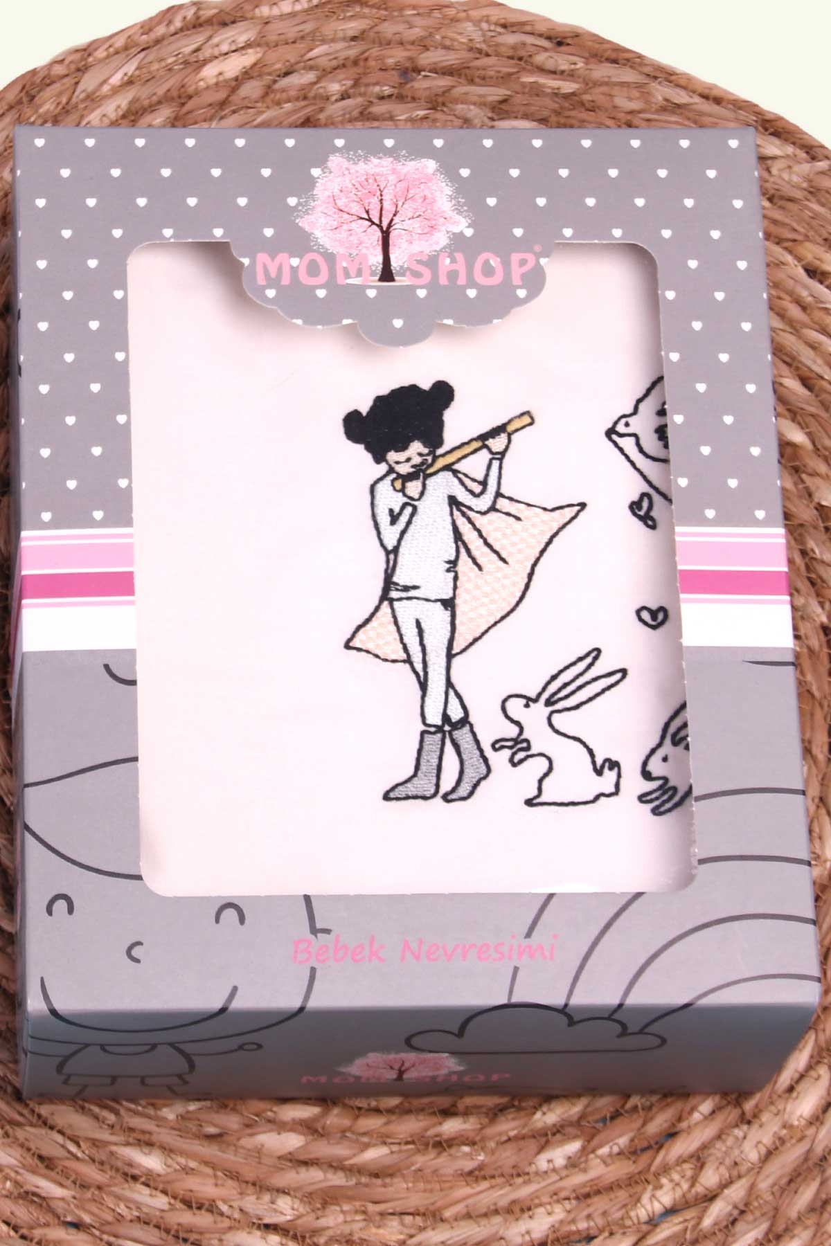 MOMİSHOP Momishop Masal Nevresim Takımı Unicorn Su Yeşili (100 x 145 cm)