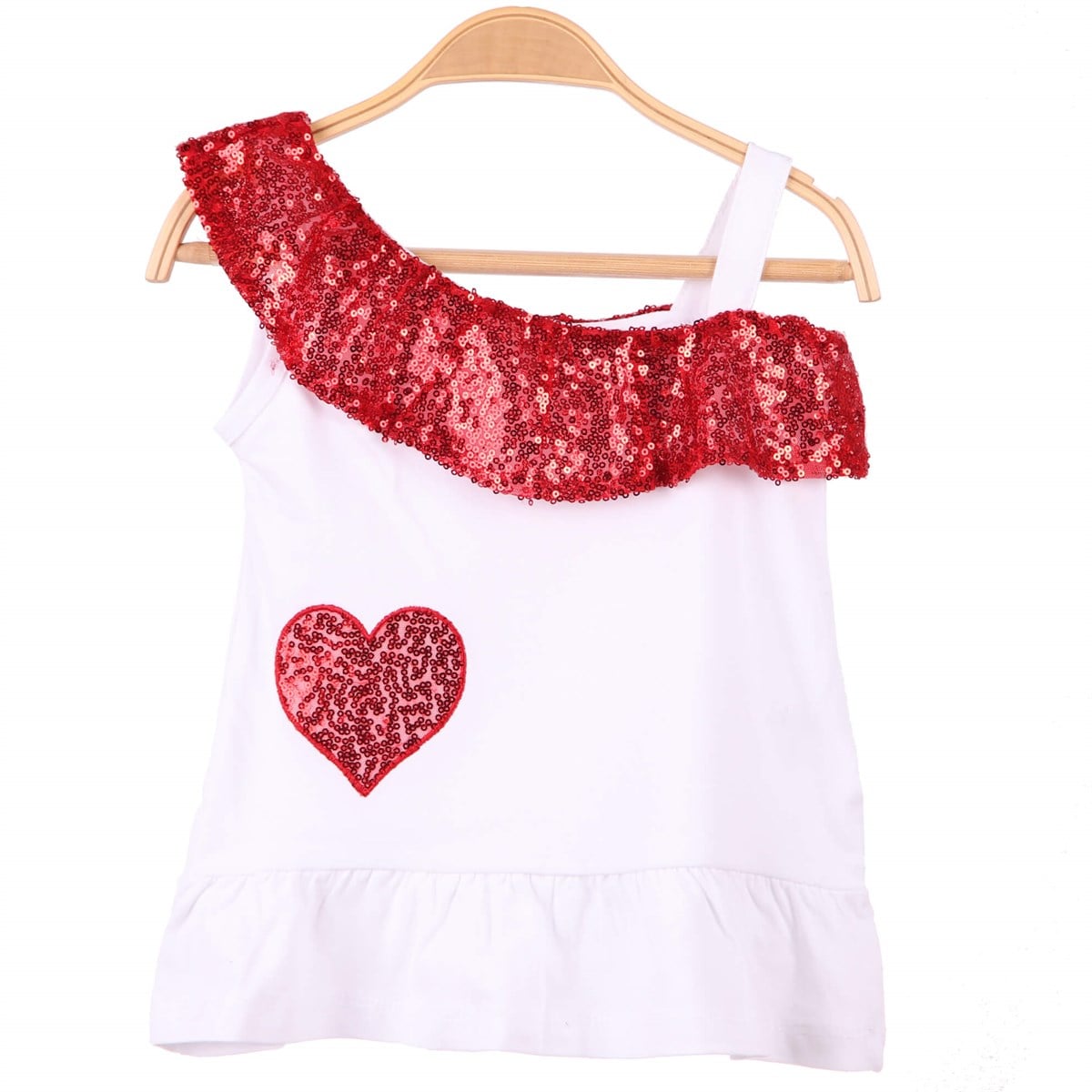 T-ShirtBREEZE12908-338Pullu Askılı T-Shirt