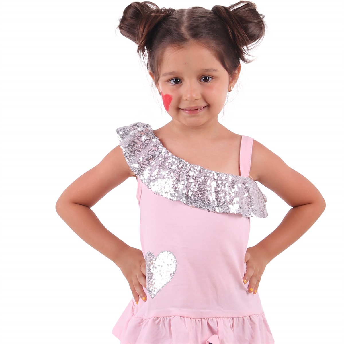 T-ShirtBREEZE12908-92Pullu Askılı T-Shirt