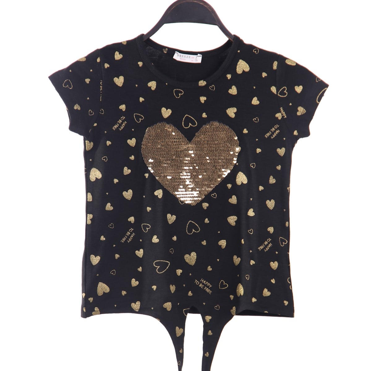 T-ShirtBREEZE12900-195Pullu Bağcıklı T-Shirt