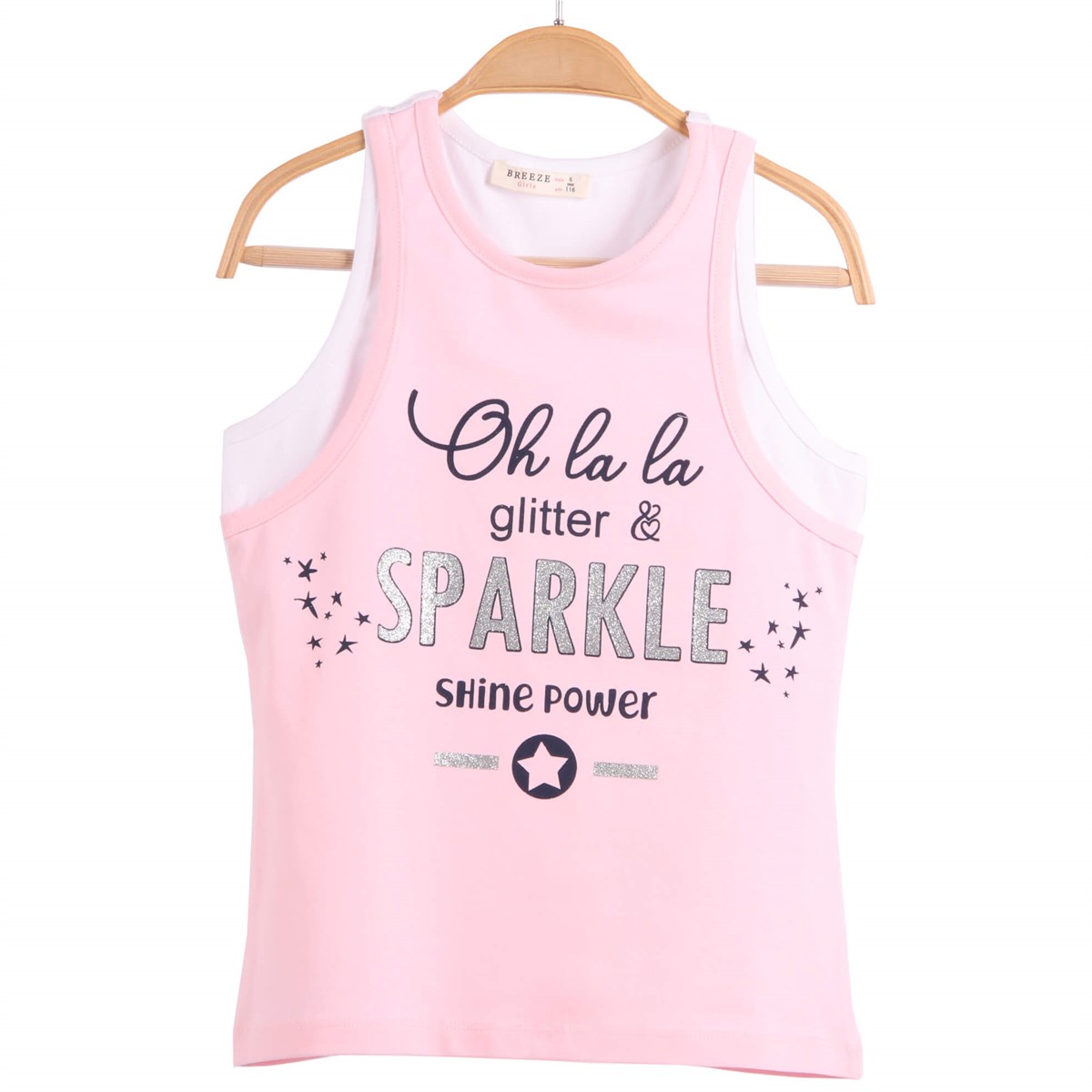 T-ShirtBREEZE12482-93Sıfır Kol Atlet