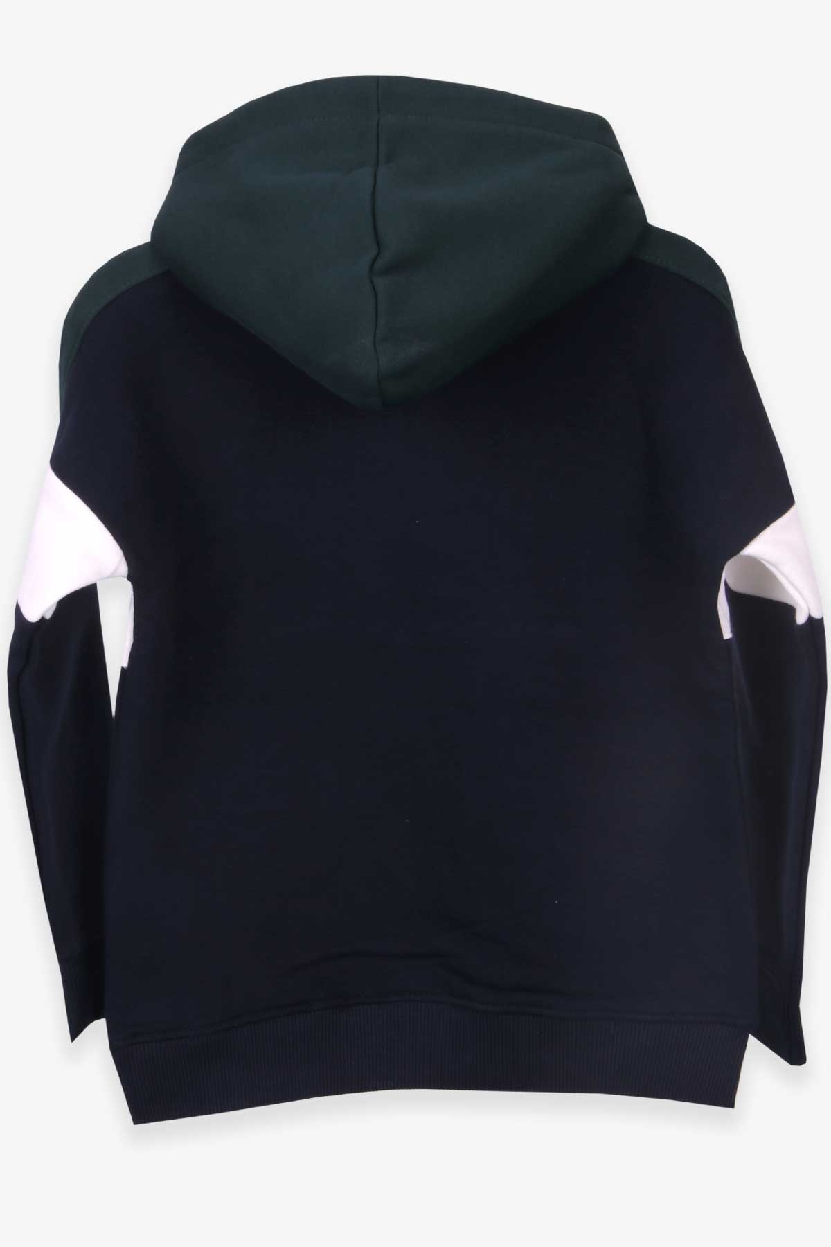 STC Erkek Çocuk Sweatshirt Blok Desenli Karışık Renk (2-8 Yaş)