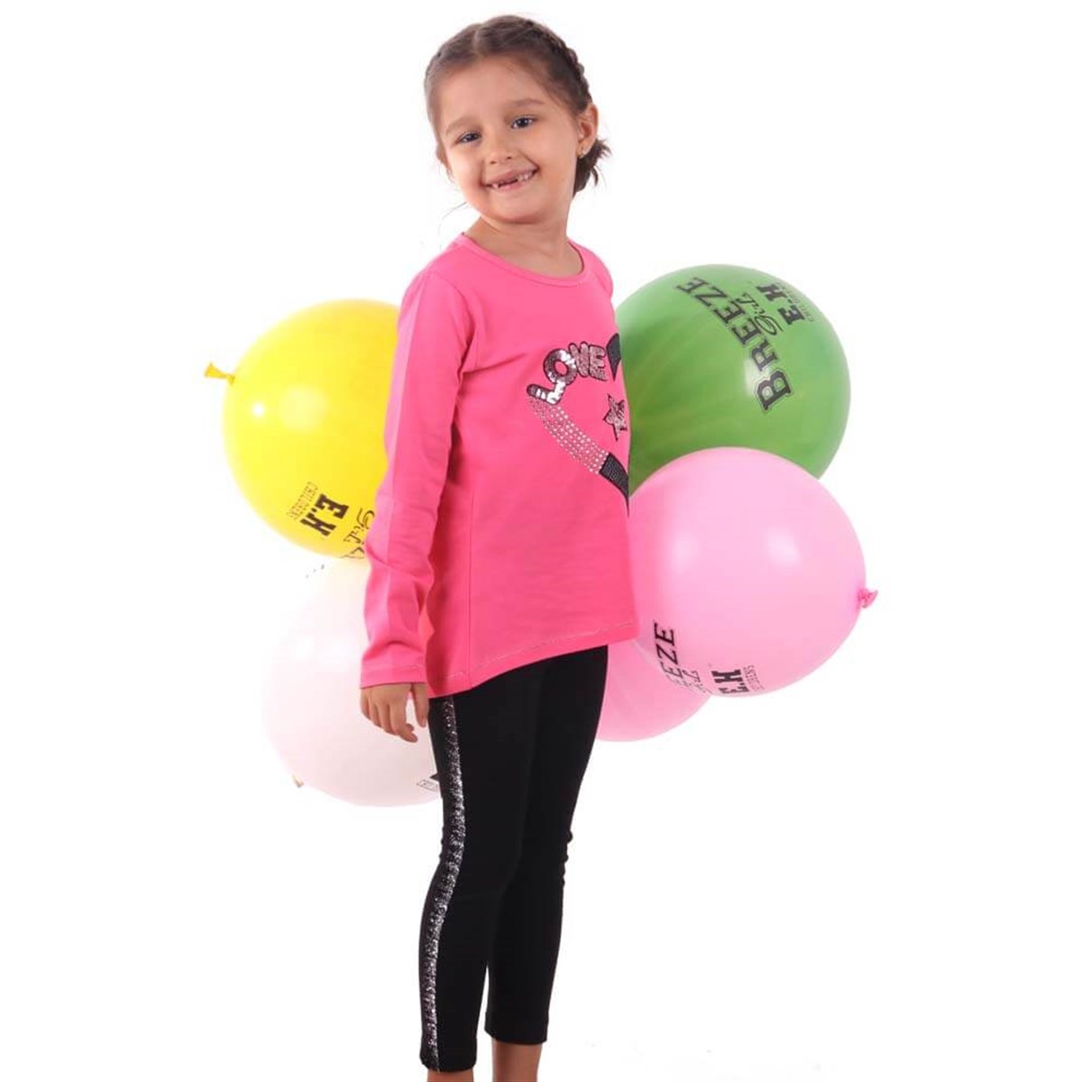 Tayt TakımıBREEZE13111-307Taşlı Pullu Tayt Takım