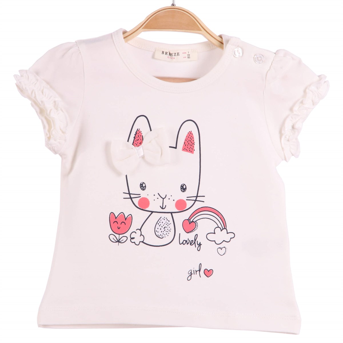 T-ShirtBREEZE12415-43Tavşanlı T-Shirt