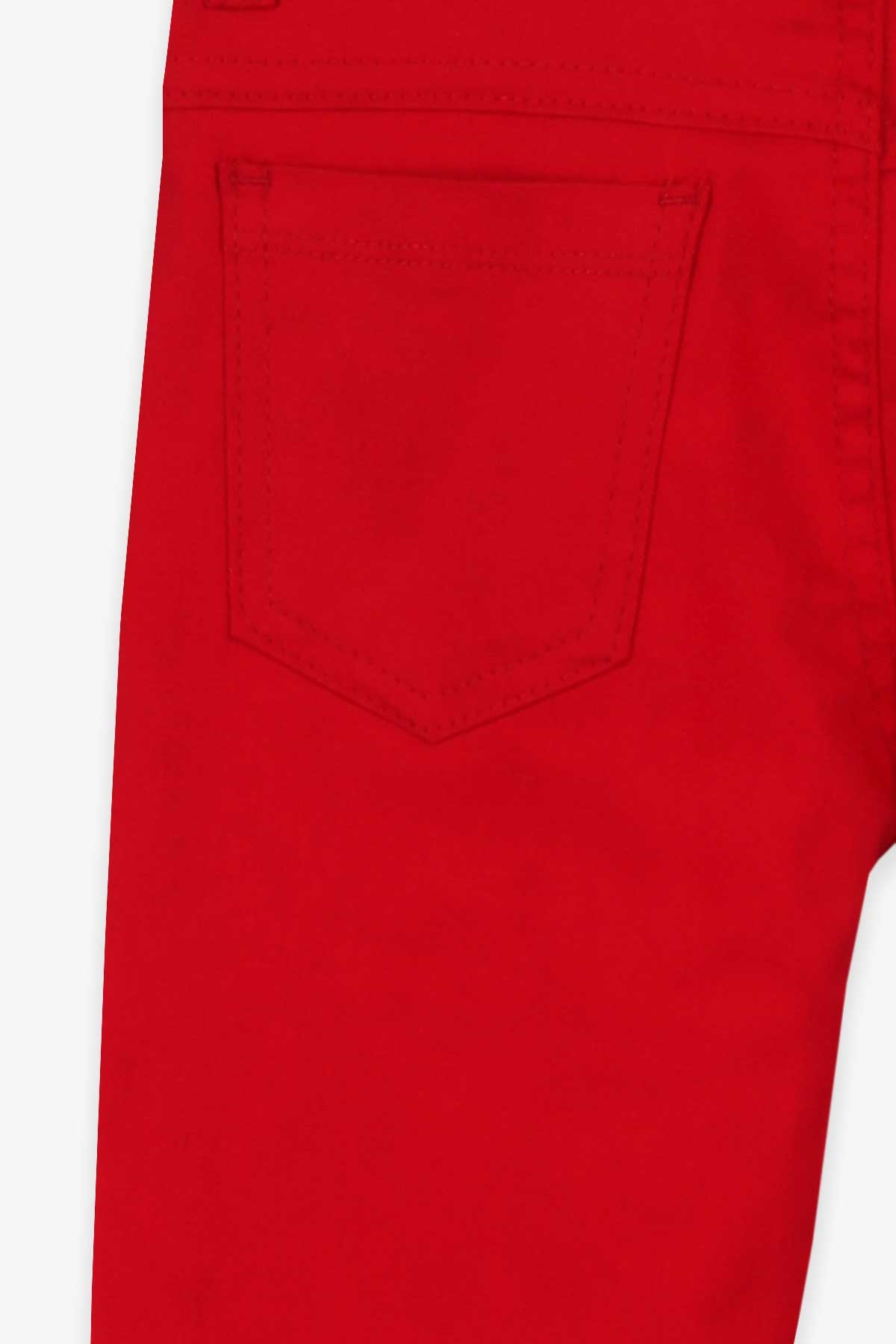 TERRY Erkek Çocuk Gabardin Pantolon Kırmızı (5-14 Yaş)