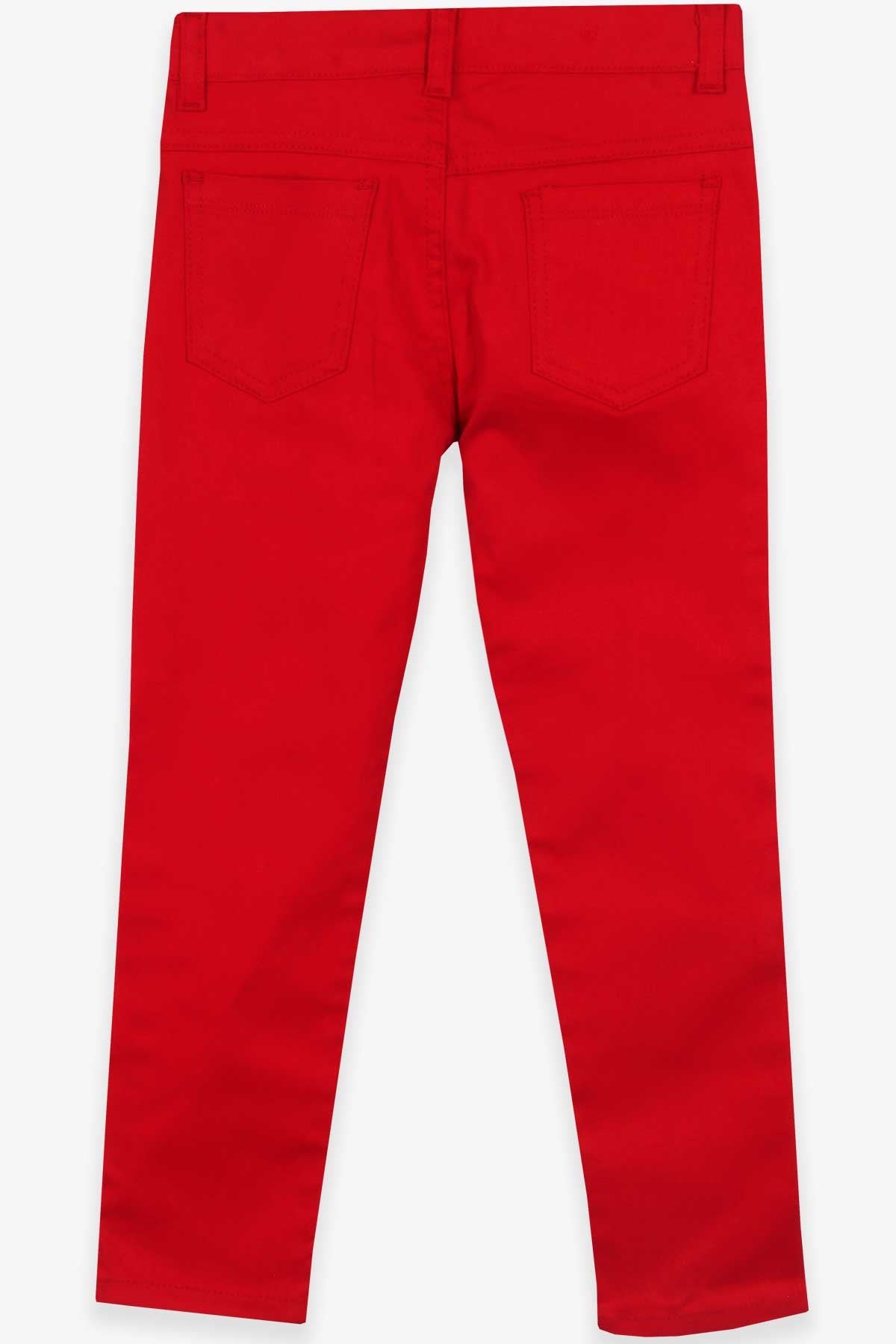 TERRY Erkek Çocuk Gabardin Pantolon Kırmızı (5-14 Yaş)