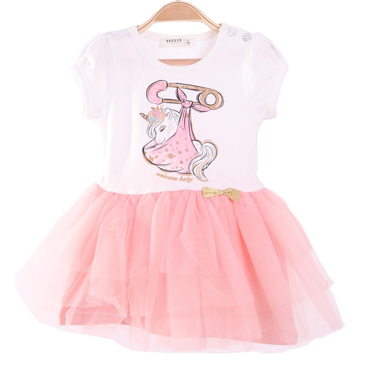 Kız ÇocukBREEZE11882T1053-215Unicornlu Elbise