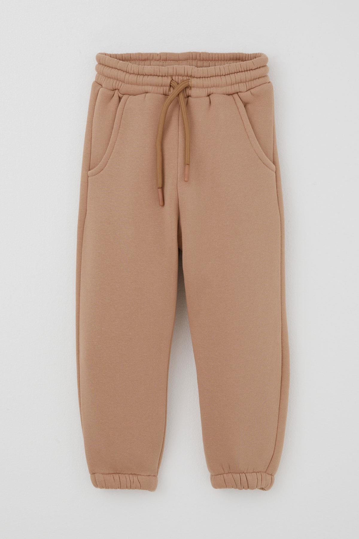 Valorya Kız Çocuk Eşofman Takımı Sevimli Ayıcıklar Desenli Kahverengi (2-5 Yaş)