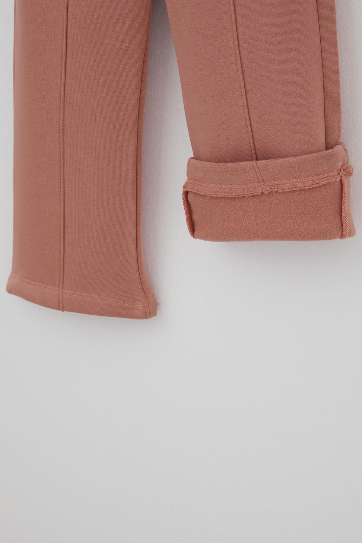 West Kız Çocuk Eşofman Takımı Simli Fiyonk Baskılı Lila (4-7 Yaş)