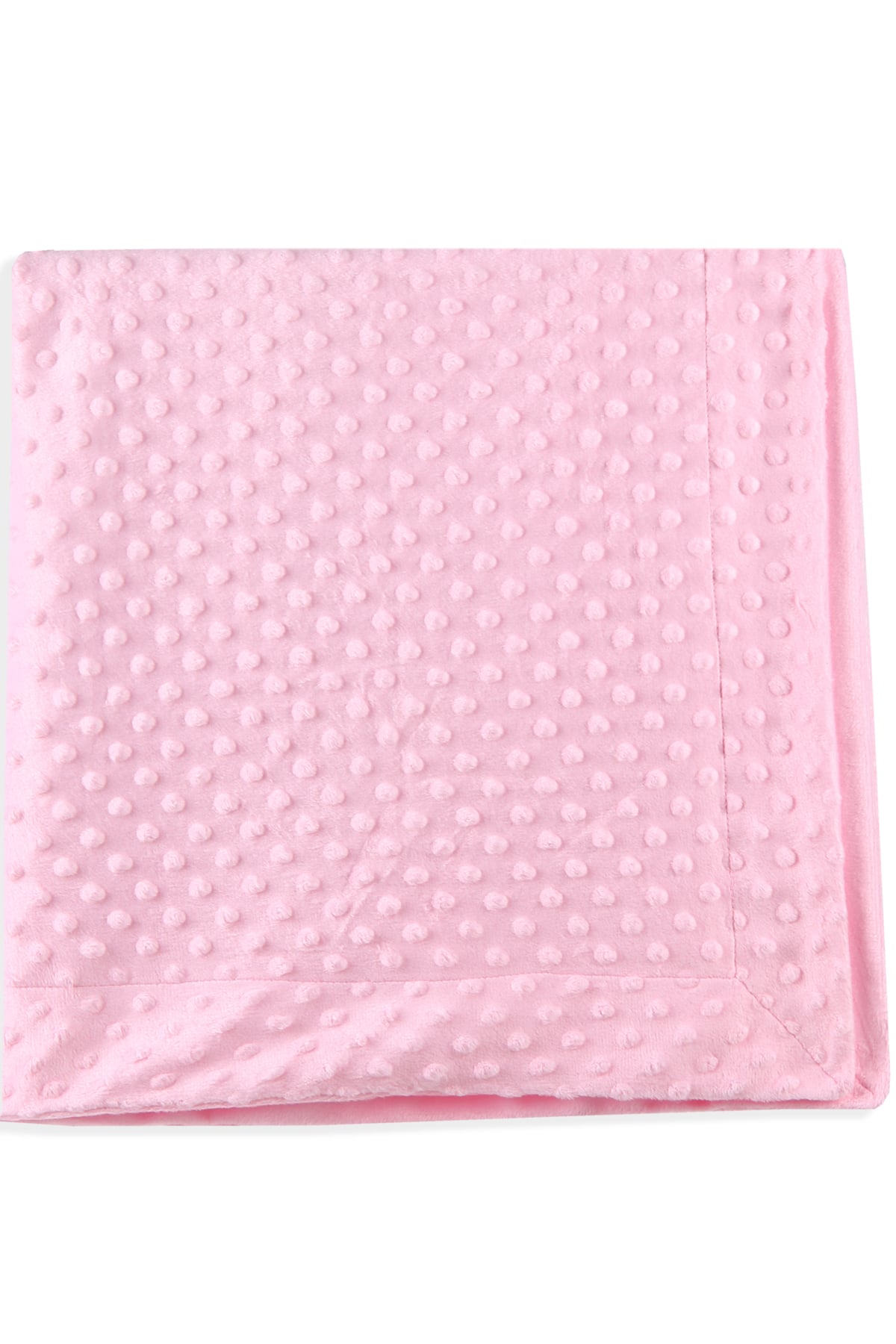 Yenidoğan Bebek Battaniyesi Nohut Pembe (80 × 100 cm) BREEZE